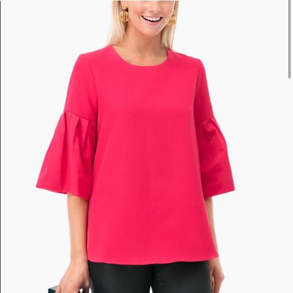 Avon Lane Pink Belle Sleeve Top from Tuckernuck